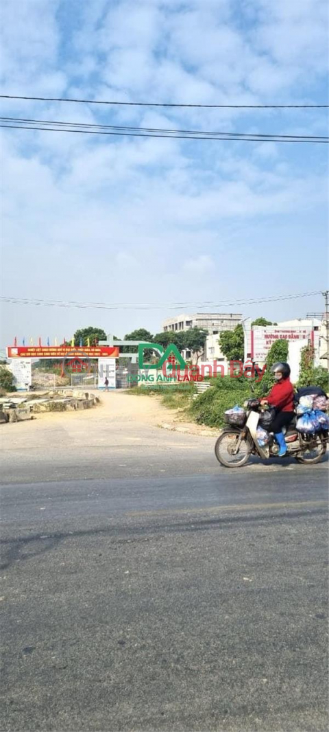 Selling land 80m on National Highway 3, group 20, Dong Anh town, business day and night _0