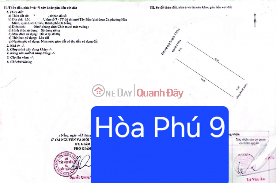 Land for sale on a 7.5m wide road, Hoa Phu 9 (Go Nay 6) - the cheapest on the market. | Vietnam | Sales | đ 5.55 Billion