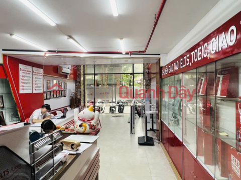 HOUSE FOR SALE ON STREET FRONT IN CAU GIAY CENTER - 2-WAY CAR ACCESS - WIDE SIDEWALK - BUSY BUSINESS - 9 FLOORS WITH ELEVATOR _0