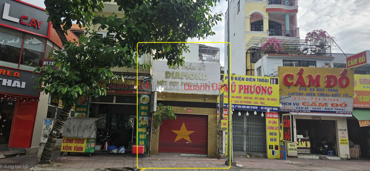 Property Search Vietnam | OneDay | Nhà ở Niêm yết cho thuê Cho thuê Nhà Mặt Tiền Gò Dầu Q.Tân Phú 72m², 22Triệu, NGAY CẠNH CHỢ TÂN HƯƠNG