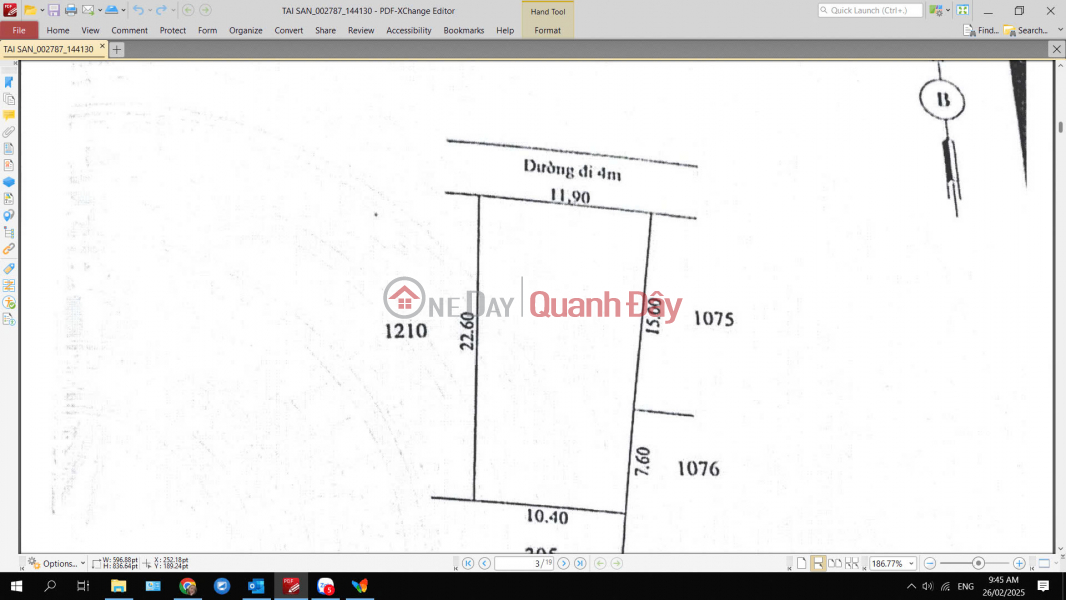 OWNER IS STRIPPED FOR MONEY AND NEEDS TO URGENTLY SELL A LOT OF LAND IN PHU VANG, THUA THIEN HUE AT CHEAP PRICE Sales Listings