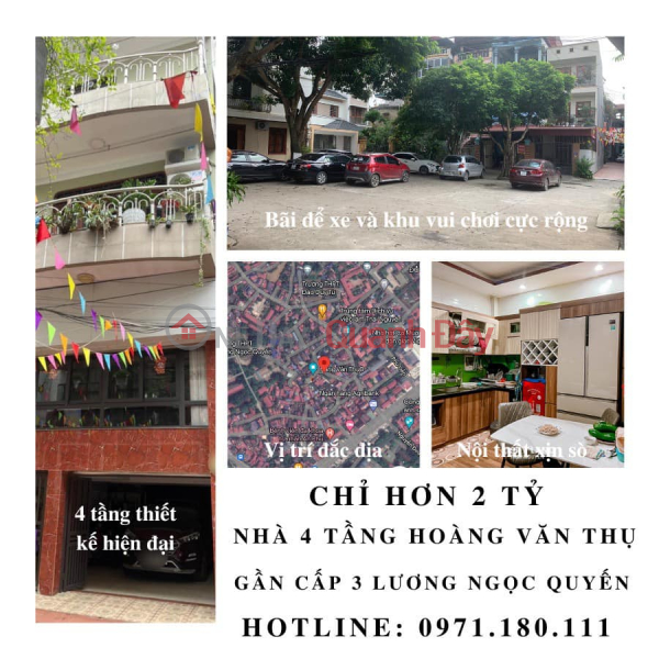 House for sale 4 floors Hoang Van Thu, Full furniture Sales Listings