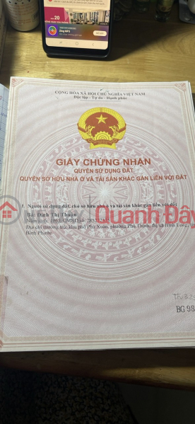 Property Search Vietnam | OneDay | Nhà ở Niêm yết bán | ĐẤT ĐẸP - GIÁ TỐT - CHÍNH CHỦ Cần Bán Lô Đất Tân Tiến - LaGi - Giá CỰC RẺ