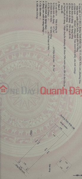 Property Search Vietnam | OneDay | Residential Sales Listings | BEACHFRONT LAND FOR SALE – OWNER WANTS TO SELL A PLOT OF LAND at Trinh Khac Lap Street, Hoa Hiep Nam Ward, Lien Chieu District, Da Nang City
