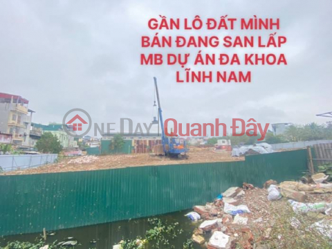 Selling land lot 471 Linh Nam 42m mt4.4m protruding 4 billion _0