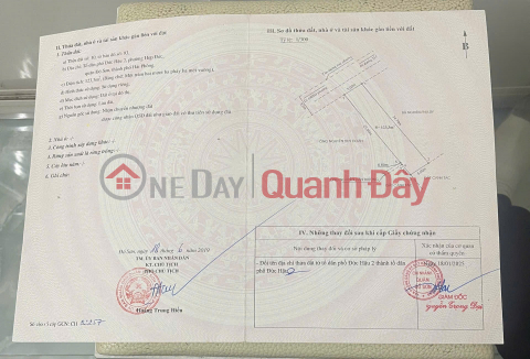 PLOT OF LAND ON HOP DUC ROAD – NAM DO SON – PRICE AROUND 4X MILLION VND\/M² MAIN BUSINESS AXIS ZALO 0567 222 555 _0