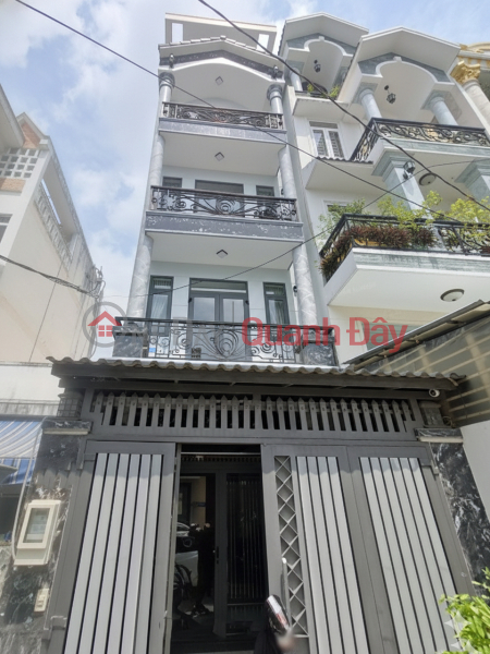 D1691 ️ Giảm 200tr! Nhà Bùi Quang Là Gò Vấp, SHR, Nở hậu, HXT, 4 tầng, 4x17m, 11.x tỷ Niêm yết bán