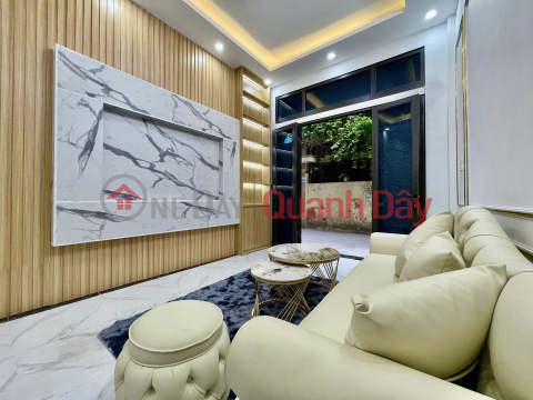 HOUSE FOR SALE CAU GIAY - NEU Thong - FREE BEAUTIFUL 5-FLOOR FURNITURE _0