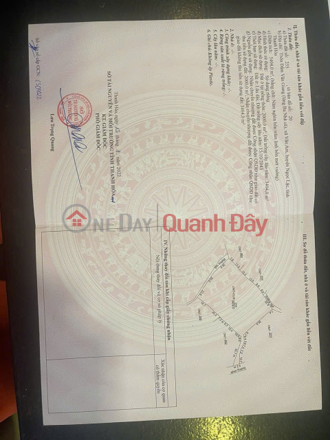 HOT HOT - CẦN BÁN LÔ ĐẤT VỊ TRÍ ĐẸP TẠI Xã Vân Am,Ngọc Lặc, Thanh Hóa _0