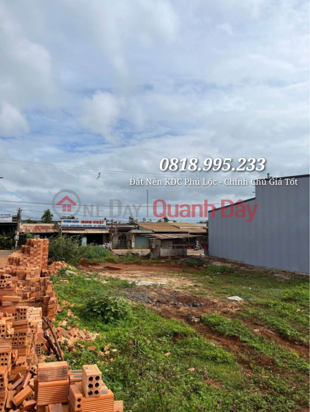 Quickly Get 3 Lots Next to Phu Loc Dak Lak Market, Price From Only 6xx Million Sales Listings