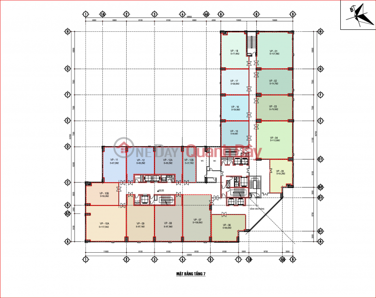 Property Search Vietnam | OneDay | Residential | Sales Listings Selling Golden Field Office Floor - Lease until 2026 - Profit rate 8% - Area 150m2