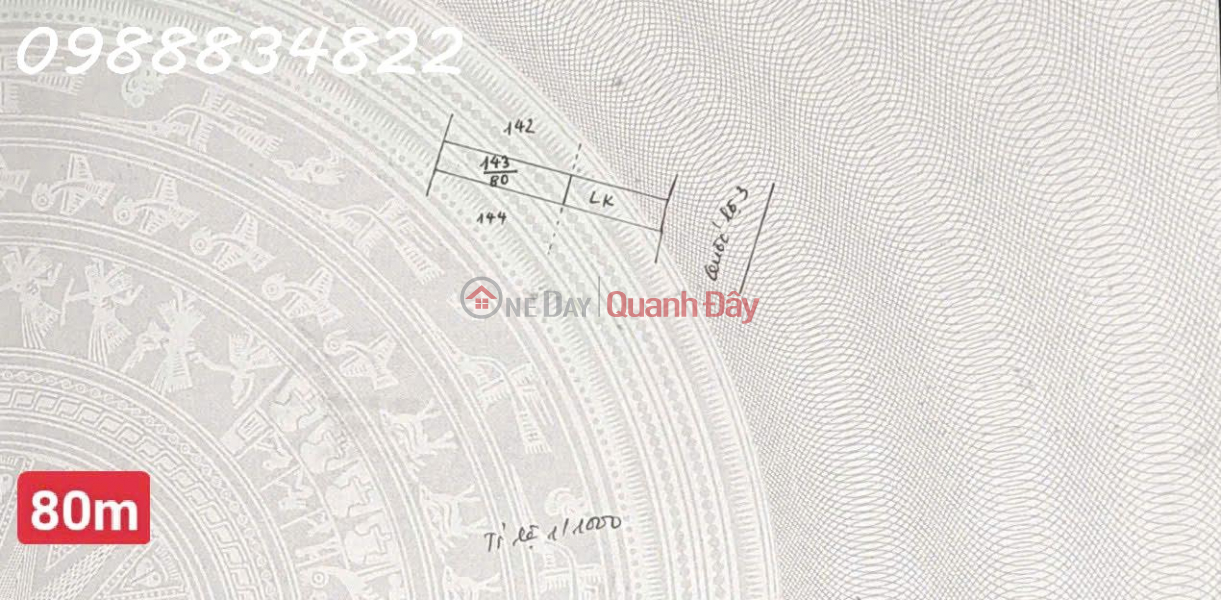 OWNER WANTS TO SELL 60m2 or 140m2 (depending on needs) in Trung Gia, Hanoi Vietnam | Sales | đ 65 Million
