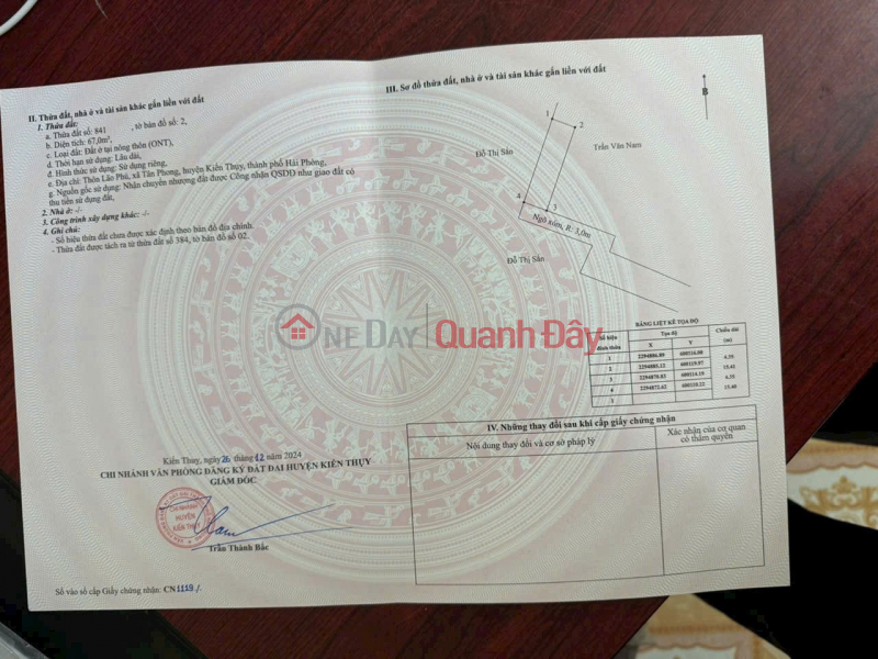 Property Search Vietnam | OneDay | Residential | Sales Listings | Tan Phong land - 67m² price only 7xx million, super rare in low financial range - ZALO 0567 222 555