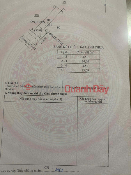 HOT LAND FOR SALE - GREAT PRICE - OWNER NEEDS TO SELL QUICKLY - POTENTIAL LAND PLOT IN VU THU DISTRICT, THAI BINH PROVINCE Sales Listings