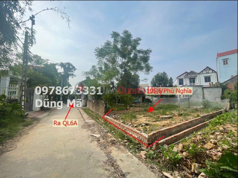 OWNER SELLS LAND LOT NEAR PHU NGHIA INDUSTRIAL PARK - CHUONG MY Sales Listings