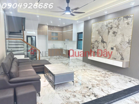 Super beautiful 3-storey house in Pham Ngu Lao, Thuy Nguyen, Hai Phong, price from 2.45 billion, full furniture _0