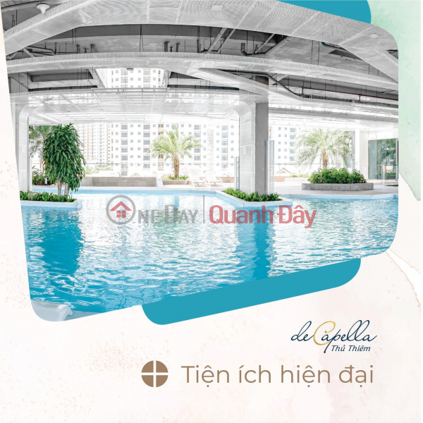 Property Search Vietnam | OneDay | Residential | Sales Listings Giỏ hàng căn hộ De Capella Thủ Thiêm - mở bán T6/2023 chiết khấu 16%