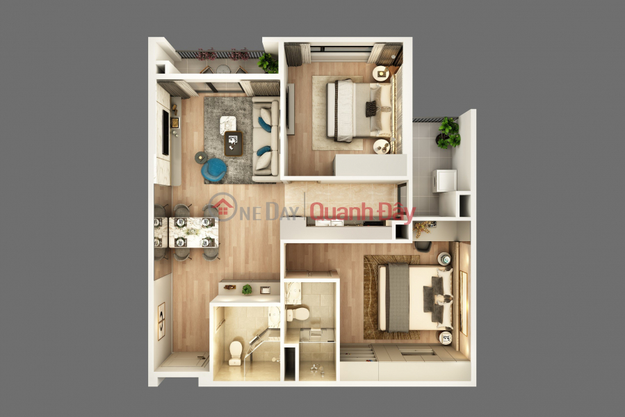 Moolight apartment is a good solution for families with average finances