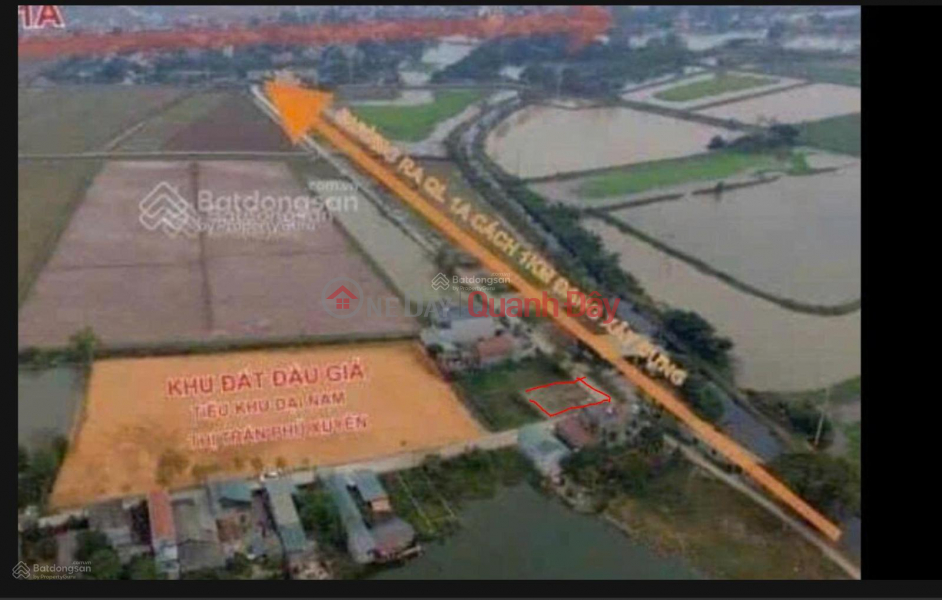 đ 4,05 tỷ, CHÍNH CHỦ BÁN 90M2 ĐẤT LÔ GÓC TRUNG TÂM PHÚ XUYÊN-NGAY QL1A