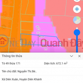RESIDENTIAL LAND - Good Location - Owner Needs to Sell in Dien Xuan Commune, Dien Khanh, Khanh Hoa _0
