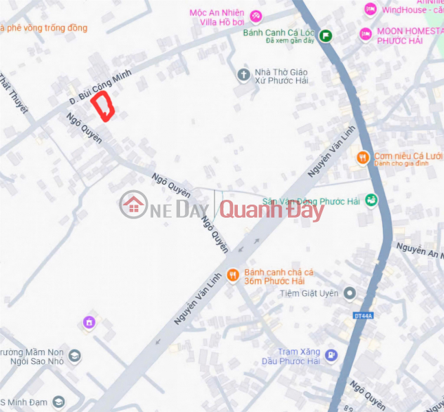 Property Search Vietnam | OneDay | Residential Sales Listings | OWNER Needs to Sell Quickly House on Bui Cong Minh Street, Phuoc Hai Town, Dat Do, BRVT