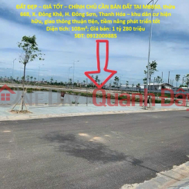 PRIME LAND – GOOD PRICE – OWNER SELLING LAND IN DONG KHE COMMUNE, DONG SON DISTRICT, THANH HOA PROVINCE _0