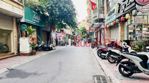 bán nhà Ngọc Lâm, 150m, mặt tiền 5.6m, nở hậu, vỉa hè, ôtô tránh _0