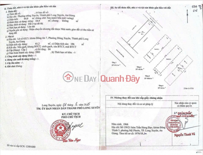 Property Search Vietnam | OneDay | Residential | Sales Listings | BEAUTIFUL HOUSE - GOOD PRICE - DIRECT OWNER House for Sale in Long Xuyen Ward, An Giang (formerly Dong Xuyen Ward)