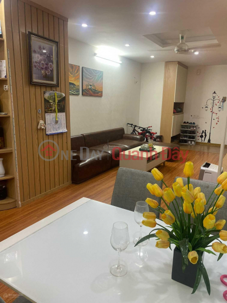 Selling corner apartment, queen floor, 106m2, 3 bedrooms, fully furnished, New Horizon apartment 87 Linh Nam, Vietnam, Sales đ 4.88 Billion
