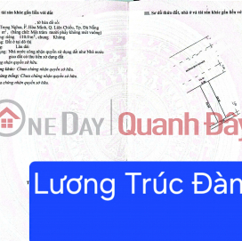 MẶT TIỀN KNH DOANH ĐƯỜNG 10,5M LƯƠNG TRÚC ĐÀM _0