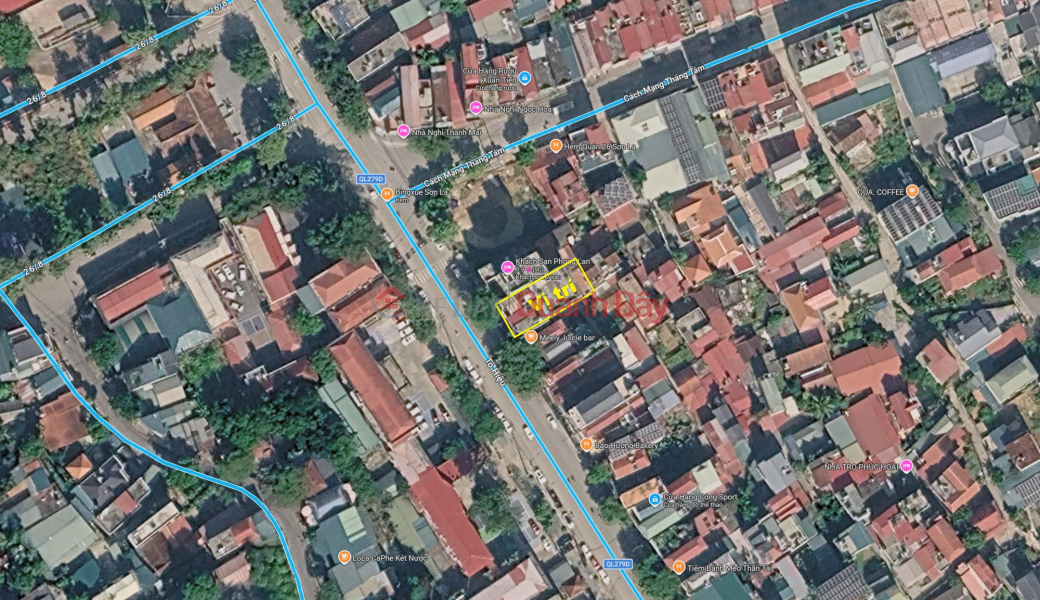 Hotel for sale on To Hieu Street, Son La City, 7 floors plus basement, 1501m2, no brokerage fee. Sales Listings