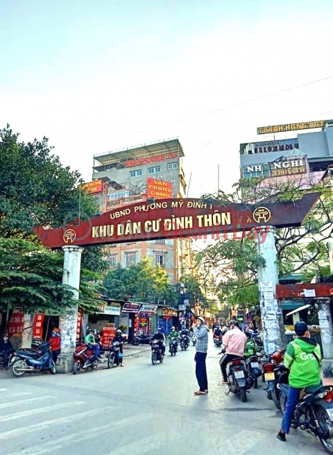 Bán đất tặng nhà 3T, Đình Thôn, 102m, Ô tô, KD, giá Đầu tư _0