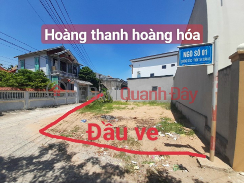 Corner lot 114m full residential, right on Hai Tien beach, price 600 million VND _0