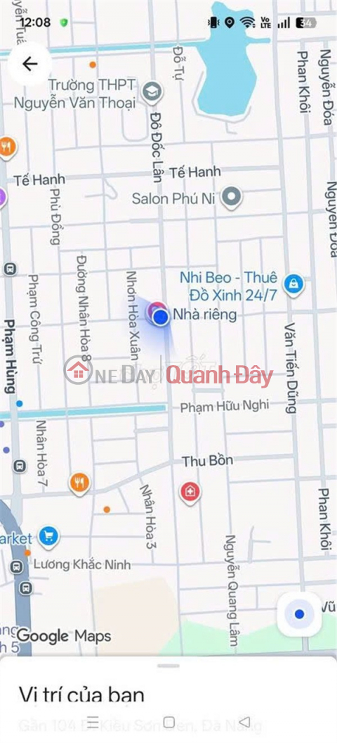 CHÍNH CHỦ Cần Bán Nhà Mặt Tiền Kinh Doanh Đường Đô Đốc Lân, Hòa Xuân, Quận Cẩm Lệ, Đà Nẵng _0
