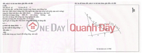 CƠ HỘI ĐẦU TƯ SINH LỜI - Chính Chủ Cần Bán Đất tại Xã Tân Hiệp, Long Thành, Đồng Nai. _0