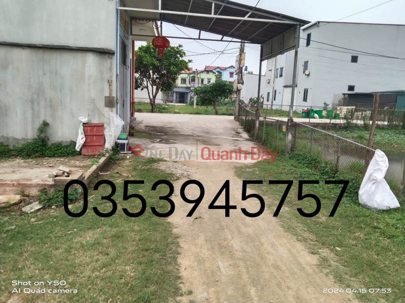 đ 2.34 Billion, Urgent sale of subdivided land lot Auction area C Ngoc Liep - Quoc Oai 62m2 mt 5.5m ssgd