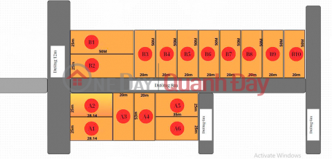 Land for sale in Hoa Khanh commune, Buon Ma Thuot, price 1.05 billion; Area 1000m2, frontage 20m, Corner lot with 2 frontages for garden house. _0