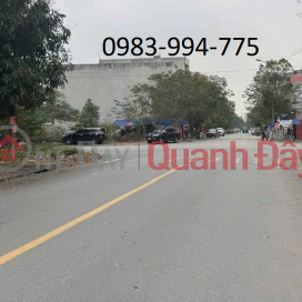 LAND FOR SALE IN LUONG TAI, BAC NINH. 100M2 * FRONTAGE 5M * 2.6 BILLION. CARS CAN AVOID, SIDEWALK FOR BUSINESS _0