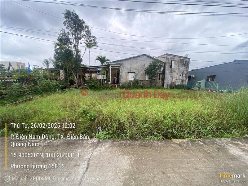 Property Search Vietnam | OneDay | Nhà ở Niêm yết bán, CHỦ CẦN BÁN GẤP ĐẤT TẠI ĐIỆN NAM ĐÔNG - ĐIỆN BÀN GIÁ 2,2TY