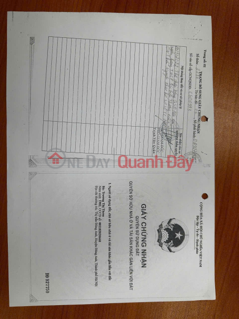 ĐẦU TƯ LÀ SINH LỜI - CHÍNH CHỦ Cần Bán Lô Đất MẶT TIỀN Xã Thuận Thành, TX Phổ Yên, Thái Nguyên _0
