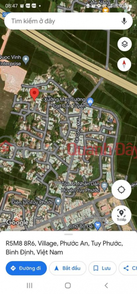 Land for sale Trung Tin Quarter, Tuy Phuoc Town Sales Listings