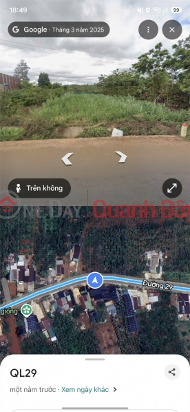 HÓT - Lô Đất Đẹp - Giá Đầu Tư Cần Bán Tại Thôn 2 , quốc lộ 29, Xã Ea Ngai, Krông Búk, Đắk Lắk Niêm yết bán