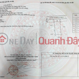 PROFITABLE INVESTMENT – OWNER NEEDS TO SELL LAND IN LONG SON COMMUNE, CAU NANG DISTRICT, TRA VINH PROVINCE _0