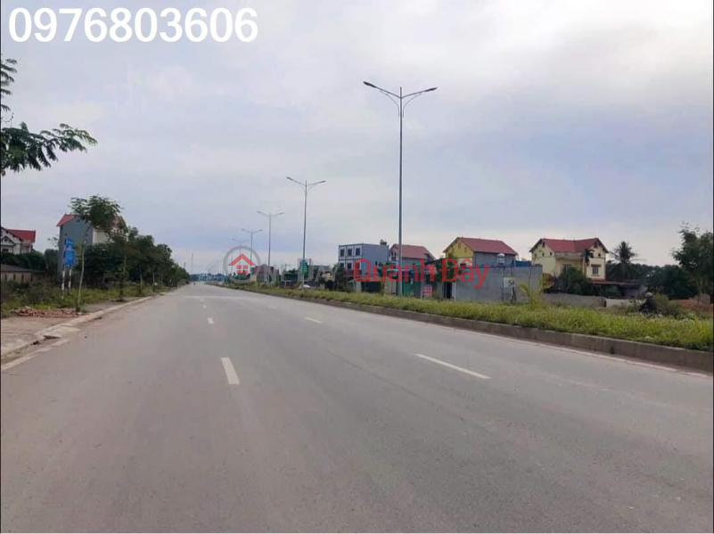 đ 2.5 Billion, EXTREMELY RARE: plot of land for sale on Ring Road V right near the intersection of Road 47, right next to Samsung Industrial Park.