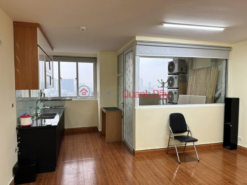 đ 13 Million/ month, APARTMENT FOR RENT CORNER LOT, QUAN NHAN, NHAN CHINH, THANH XUAN, 105M2, 3 BEDROOMS, 2WC, 13 MILLION - MECHANICAL FURNITURE
