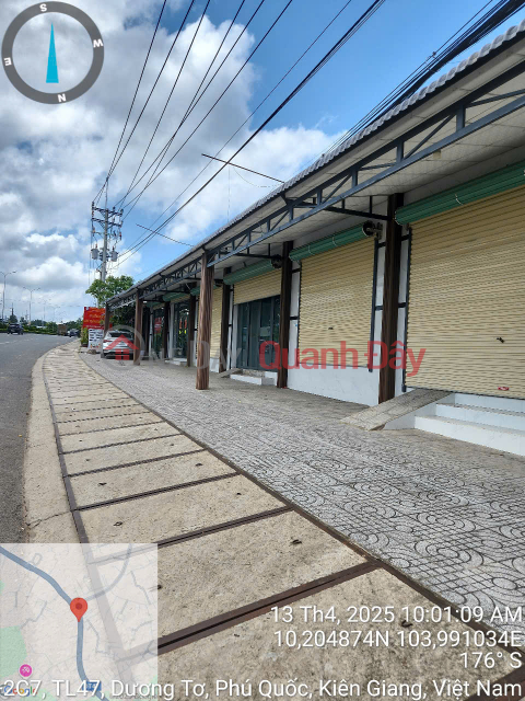 Land for sale, frontage DT47, Duong To, PQ, private title, price 30 million\/m² _0