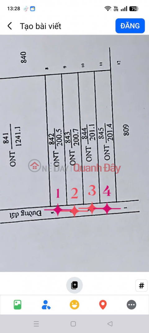 ĐẤT ĐẸP- GIÁ TỐT CẦN BÁN NHANH lô đất tại Krong Ana tỉnh Đăk lăk _0