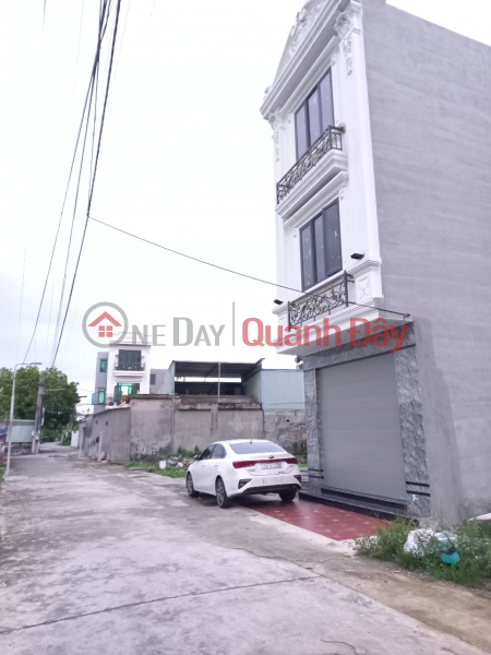 Selling 3-storey independent house in Duong Kinh with car door to door for 1ty680 Sales Listings
