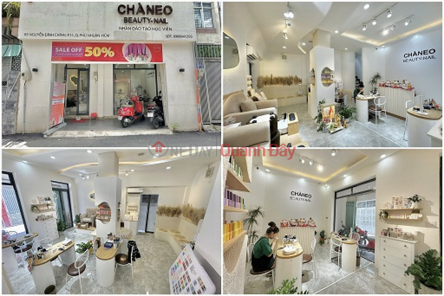 “CHÀNEO”, Tiệm nail cực viral trên TikTok và là địa điểm check in của rất nhiều Kols, Nghệ sĩ nổi tiến Niêm yết cho thuê