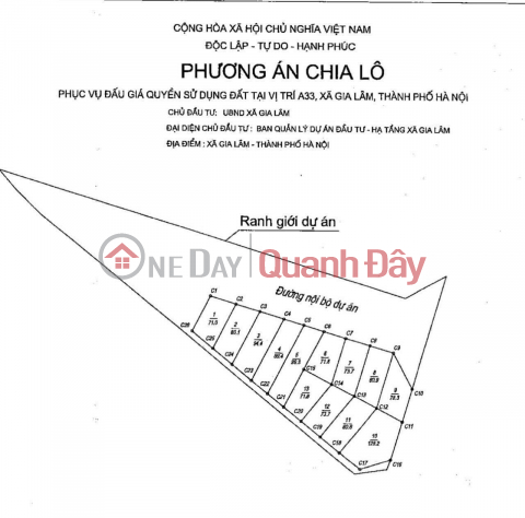 LAND FOR AUCTION IN VOI PHUC – GIA LAM, PRIME LOT 79-80M², 5M FRONTAGE, 11M WIDE ROAD WITH SIDEWALK _0